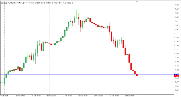 oil 13 feb