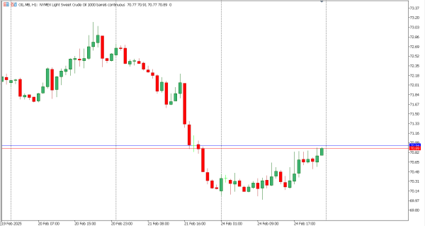 oil 25 feb